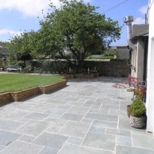 Kotah Blue Indian Limestone Paving Slabs – Patio Pack – 22mm Calibrated