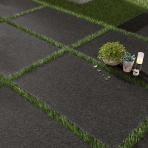 Basalt Black Outdoor Porcelain Paving Tiles – 900x600mm – 20mm