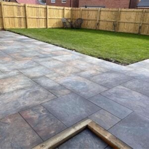 Copper Rustic Slate Outdoor Porcelain Paving Tiles – 900x600mm – 20mm