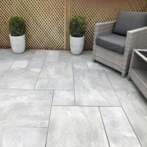 Earthcore Esprit Grey Outdoor Porcelain Paving Tiles – 1200x600mm – 20mm