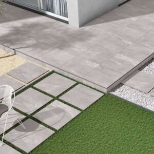 Earthcore Esprit Grey Outdoor Porcelain Paving Tiles – 600x600mm – 20mm