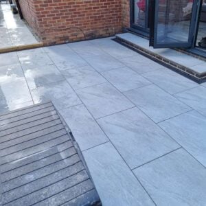 Kandla Grey Outdoor Porcelain Paving Tiles – 900x600mm – 16mm