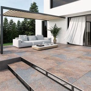 Rough Bruno Outdoor Porcelain Paving Tiles – 900x600mm – 20mm